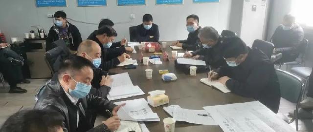 副县长马涛主持召开曹县安置房项目建设工作推进会