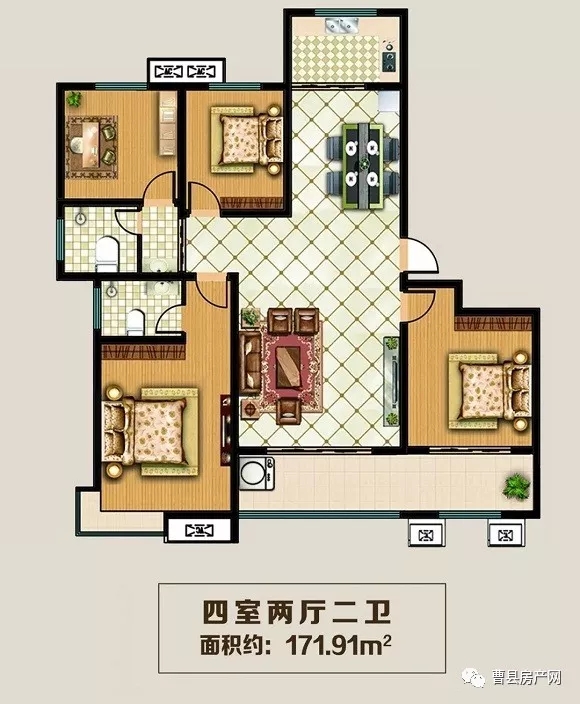 171户型图