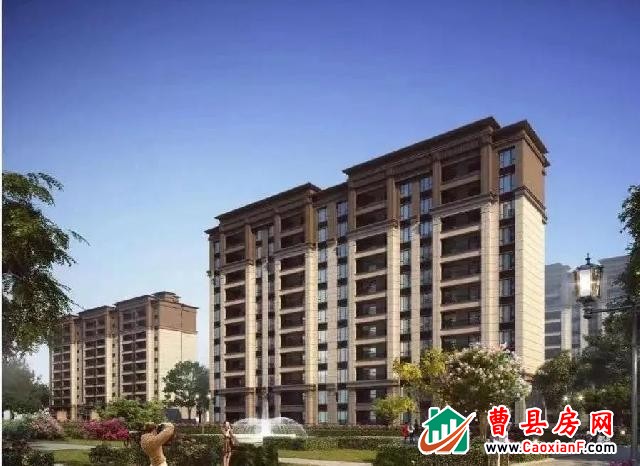 今天，曹县这个楼盘，所有在建楼栋实现全部复工！
